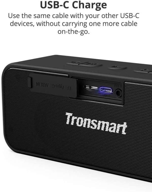 61O6reVeUQL._AC_SL1000_ Tronsmart T2 Plus 20W Outdoor Waterproof Speakers - Black - GC - Image 6