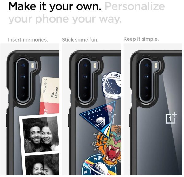 OnePlus Nord Ultra Hybrid Case by Spigen ACS00991 Matte Black - Image 8