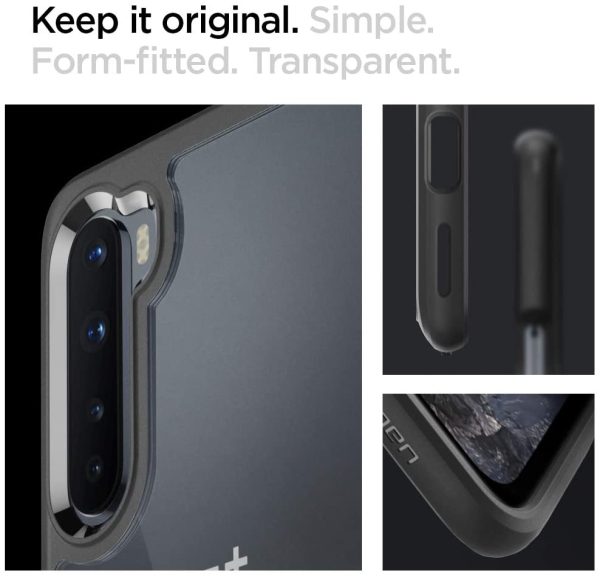 OnePlus Nord Ultra Hybrid Case by Spigen ACS00991 Matte Black - Image 4