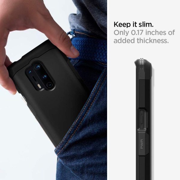OnePlus 8 Pro Case Tough Armor Black by Spigen ACS00836 - Image 14