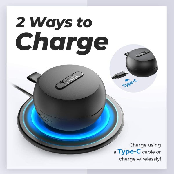 Tribit Flybuds 1 True Wireless Earbuds HiFi Stereo 36H Playtime Wireless Charging with Microphone IPX8 - BTH91 - Image 9