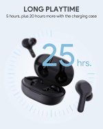 Aukey Wireless Buds with USB C Quick Charger, 25H Playtime - EP-T25 - Image 3