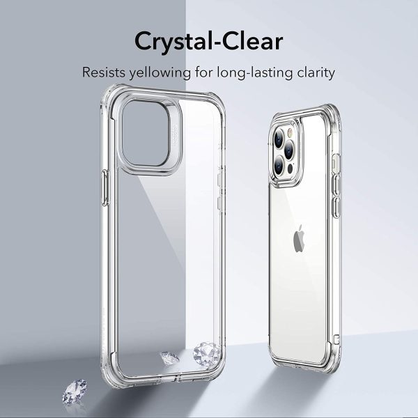 Apple iPhone 12 / iPhone 12 Pro Alliance Tough Case with 2 Tempered Glass by ESR - Clear - Image 5
