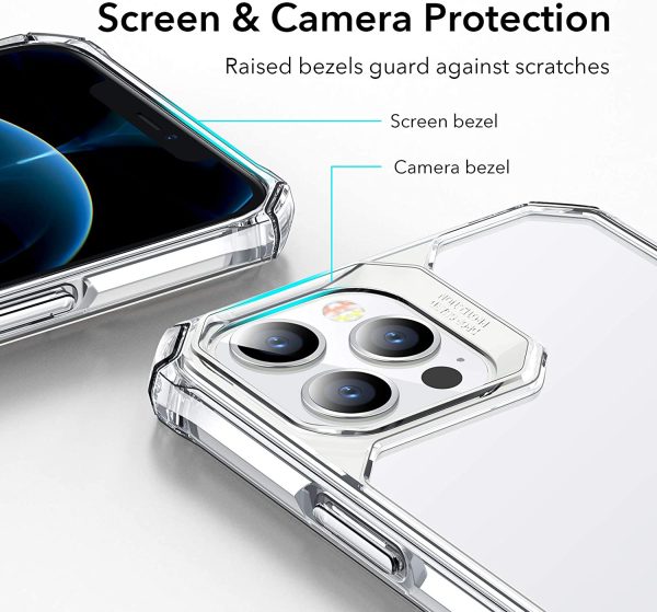 Apple iPhone 12 / iPhone 12 Pro Air Armor Rugged TPU Case - Clear - Image 8