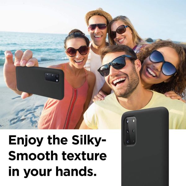 71+Pw5DeKQL._AC_SL1240_ Galaxy S20 Plus Liquid Silicon Case by X Fitted - Black - Image 6