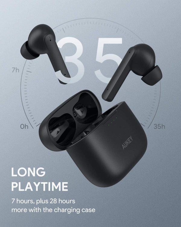 71QKbd4VpPL._AC_SL1500_ Aukey Wireless Buds with Active Noise Cancellation - EP-N5 - Black - Image 3