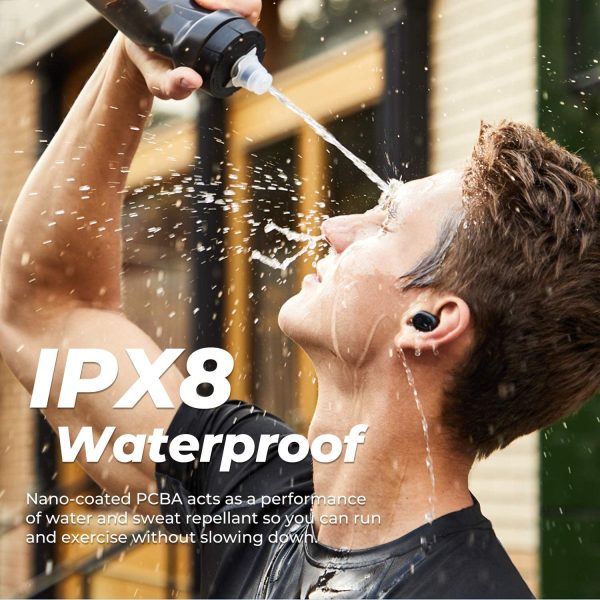 Tribit Flybuds 1 True Wireless Earbuds HiFi Stereo 36H Playtime Wireless Charging with Microphone IPX8 - BTH91 - Image 5