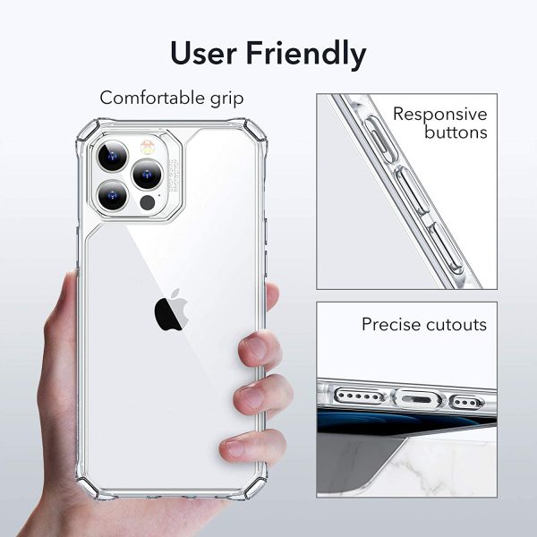 Apple iPhone 12 / iPhone 12 Pro Air Armor Rugged TPU Case - Clear - Image 9