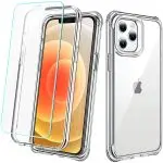 Apple iPhone 12 / iPhone 12 Pro Alliance Tough Case with 2 Tempered Glass by ESR - Clear