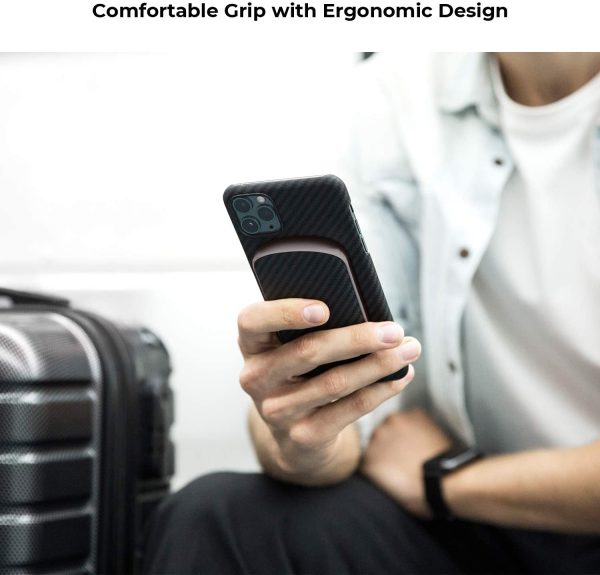 MagEZ Juice by PITAKA Wireless Charging Stand Dock Power Bank Aramid Fiber Type C Port - Image 6