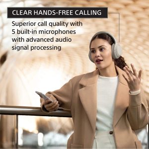 Sony WH-1000XM4 Wireless Industry Leading Noise Canceling Overhead Headphones - Black - Image 4