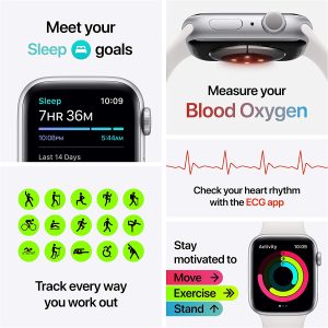 Apple Watch 6 - GPS, 44mm - (Product) RED - Aluminum Case with (Product) RED﻿ - Sport Band - Image 5