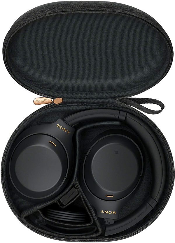 Sony WH-1000XM4 Wireless Industry Leading Noise Canceling Overhead Headphones - Black - Image 6