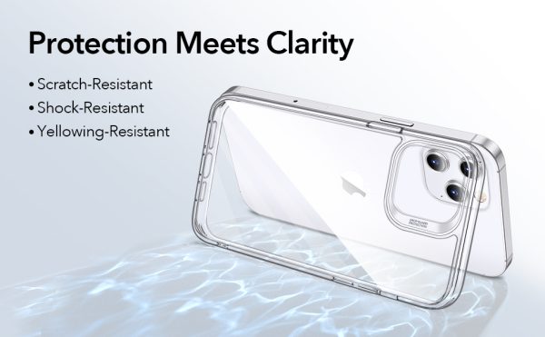 Apple iPhone 12 / iPhone 12 Pro Classic Hybrid Case by ESR - Clear - Image 4