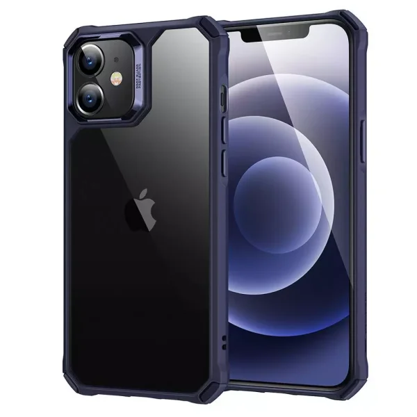 Apple iPhone 12 mini Air Armor Rugged TPU Case – Blue.jpg Apple iPhone 12 mini Air Armor Rugged TPU Case - Blue - Image 1