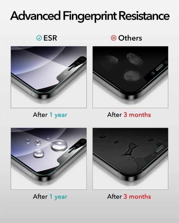 Apple iPhone 12 mini Screen Shield Glass Protector 2 PACK with Easy Installation Frame by ESR - Image 6