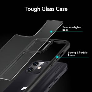 Apple iPhone 12 mini Ice Shield Echo Tempered Glass Case by ESR - Black - Image 9