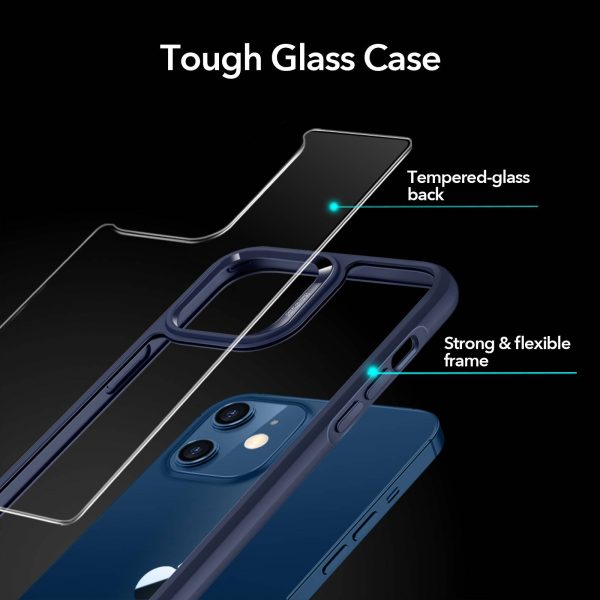 KF1 Apple iPhone 12 mini Ice Shield Echo Tempered Glass Case by ESR - Blue - Image 9
