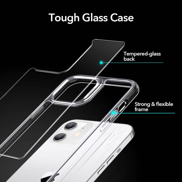 Apple iPhone 12 mini Ice Shield Echo Tempered Glass Case by ESR - Clear - Image 9