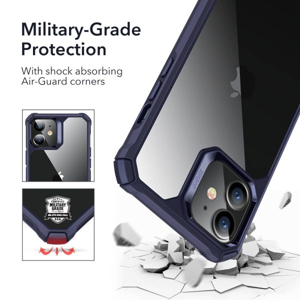 KF1 Apple iPhone 12 mini Air Armor Rugged TPU Case - Blue - Image 9