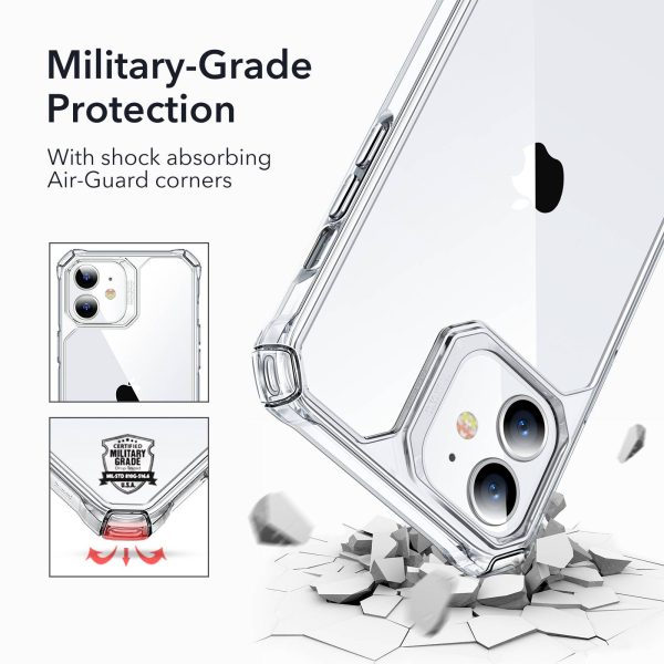 Apple iPhone 12 mini Air Armor Rugged TPU Case - Clear - Image 2