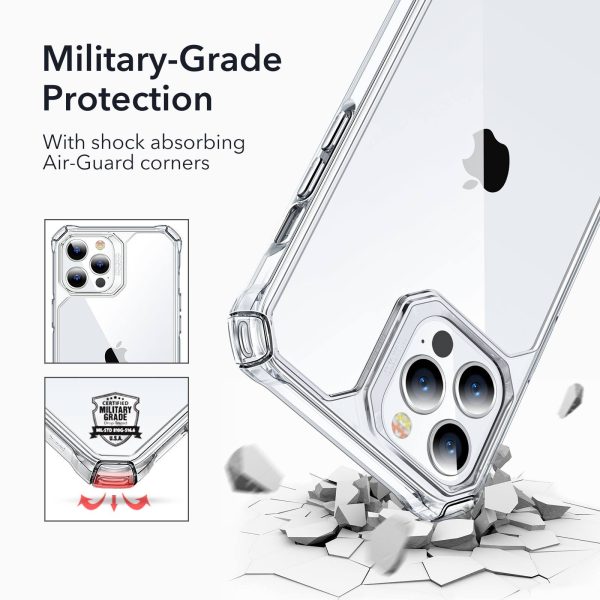 Apple iPhone 12 Pro Max Air Armor Rugged TPU Case - Clear - Image 9