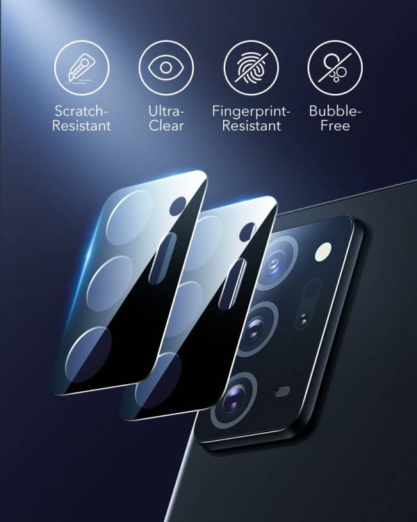 KF1 Galaxy Note 20 Ultra Camera Lens HD Protector 2 PACK by ESR - Image 9