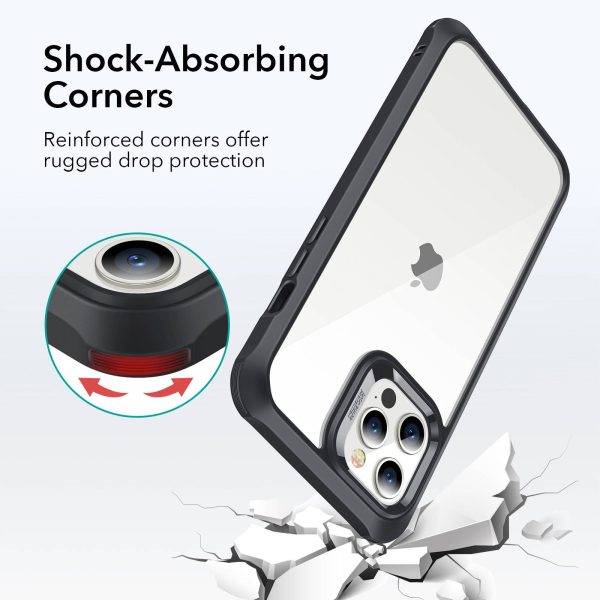 Apple iPhone 12 Pro Max Alliance Tough Case with 2 Tempered Glass by ESR - Black - Image 11