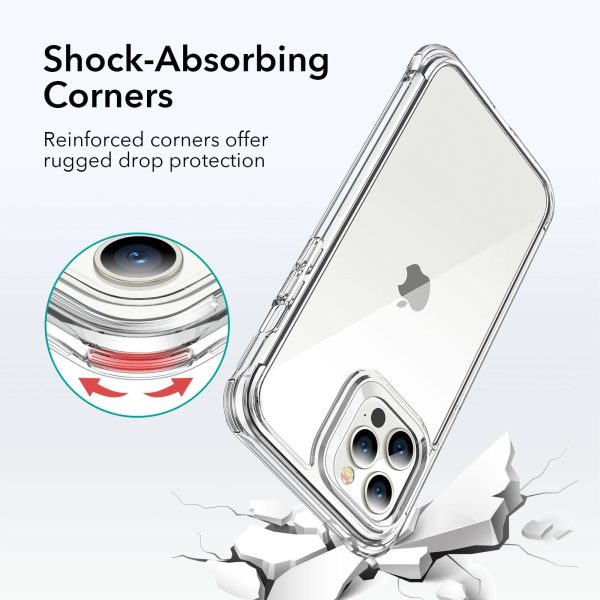 Apple iPhone 12 Pro Max Alliance Tough Case with 2 Tempered Glass by ESR - Clear - Image 13
