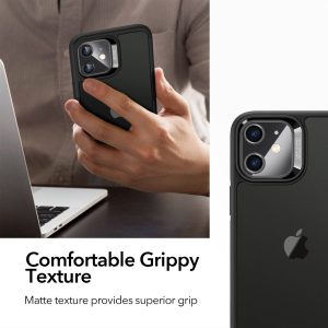 Apple iPhone 12 mini Ice Shield Echo Tempered Glass Case by ESR - Black - Image 8