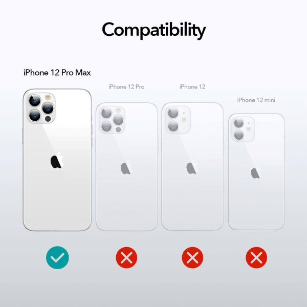 Apple iPhone 12 Pro Max Air Armor Rugged TPU Case - Clear - Image 8