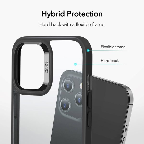 KF2 Apple iPhone 12 Pro Max Classic Hybrid Case by ESR - Translucent Black - Image 8