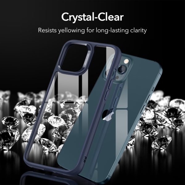 Apple iPhone 12 / iPhone 12 Pro Ice Shield Echo Tempered Glass Case by ESR - Blue - Image 3