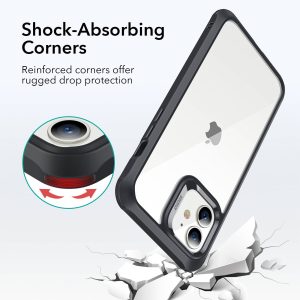 Apple iPhone 12 mini Alliance Tough Case with 2 Tempered Glass by ESR - Black - Image 12