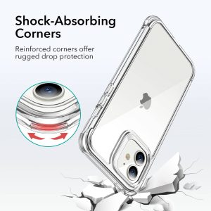 Apple iPhone 12 mini Alliance Tough Case with 2 Tempered Glass by ESR - Clear - Image 8