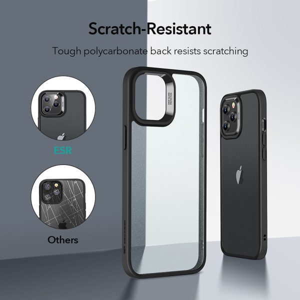 Apple iPhone 12 / iPhone 12 Pro Classic Hybrid Case by ESR - Black - Image 9