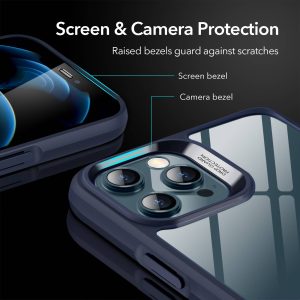 Apple iPhone 12 Pro Max Ice Shield Echo Tempered Glass Case by ESR - Blue - Image 7