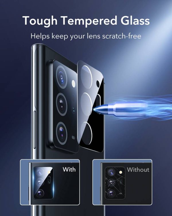 KF3 Galaxy Note 20 Ultra Camera Lens HD Protector 2 PACK by ESR - Image 11