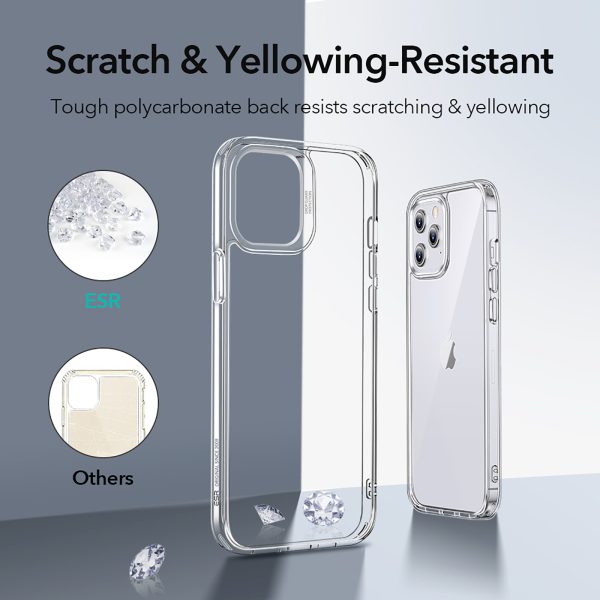 Apple iPhone 12 / iPhone 12 Pro Classic Hybrid Case by ESR - Clear - Image 12