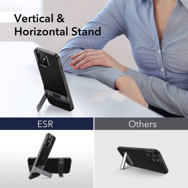 KF3-黑 Apple iPhone 12 mini Air Shield Boost Kickstand Case – Black - Image 12