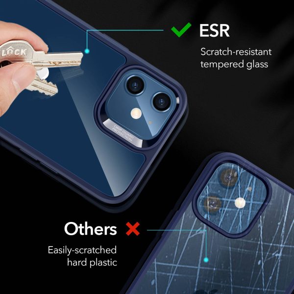 KF4 Apple iPhone 12 mini Ice Shield Echo Tempered Glass Case by ESR - Blue - Image 6
