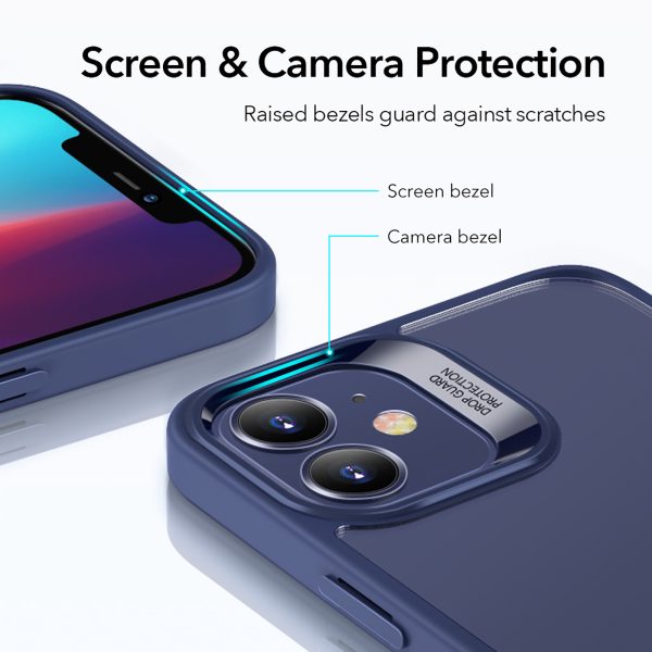 KF4 Apple iPhone 12 / iPhone 12 Pro Classic Hybrid Case by ESR - Blue - Image 3