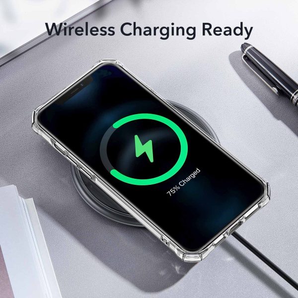 Apple iPhone 12 Pro Max Air Armor Rugged TPU Case - Clear - Image 6