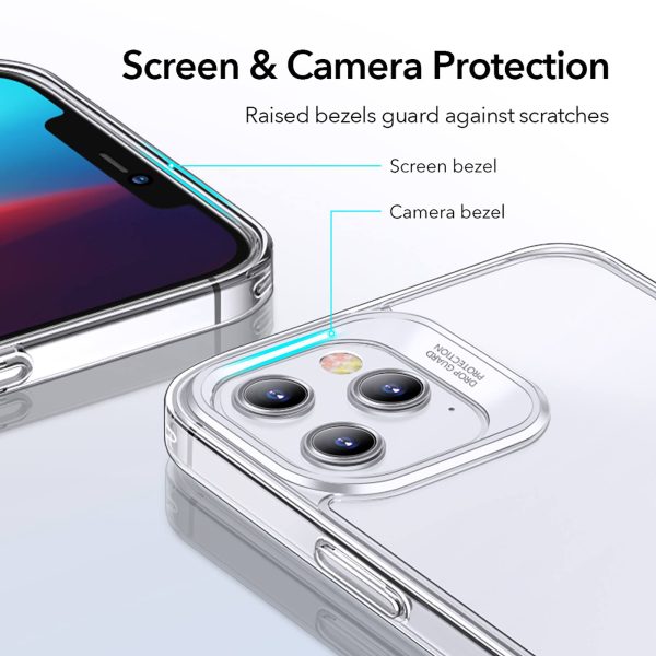 Apple iPhone 12 Pro Max  Crystal Hybrid & 2 Protector Set by ESR - Clear - Image 6