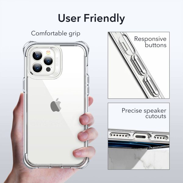 Apple iPhone 12 Pro Max Alliance Tough Case with 2 Tempered Glass by ESR - Clear - Image 10