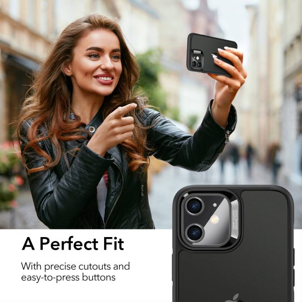 KF5 Apple iPhone 12 mini Ice Shield Echo Tempered Glass Case by ESR - Black - Image 5