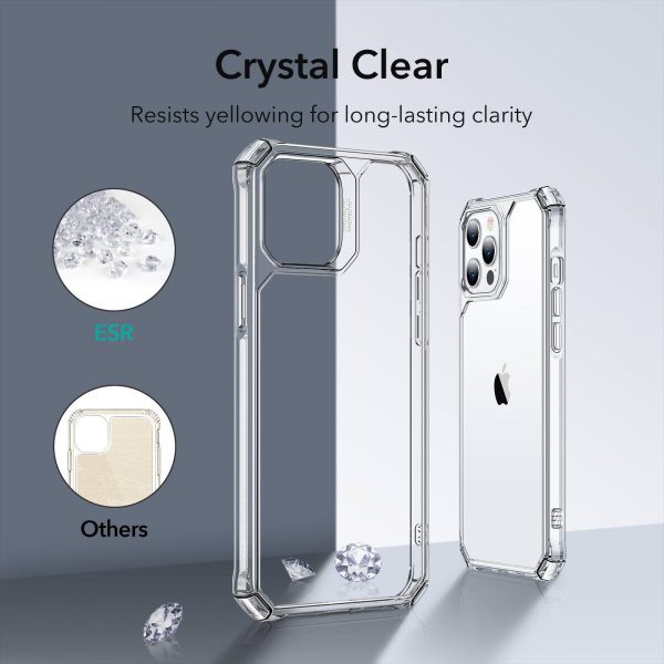 Apple iPhone 12 Pro Max Air Armor Rugged TPU Case - Clear - Image 5