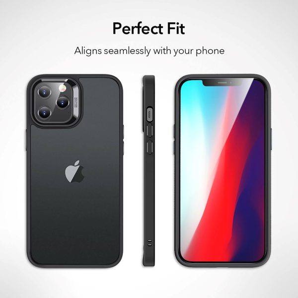 KF5 Apple iPhone 12 Pro Max Classic Hybrid Case by ESR - Translucent Black - Image 5