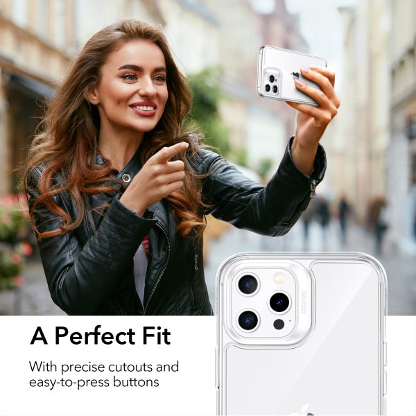 Apple iPhone 12 / iPhone 12 Pro Ice Shield Echo Tempered Glass Case by ESR - Clear - Image 4