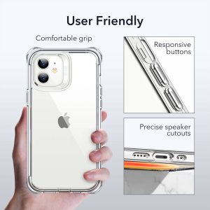 Apple iPhone 12 mini Alliance Tough Case with 2 Tempered Glass by ESR - Clear - Image 5
